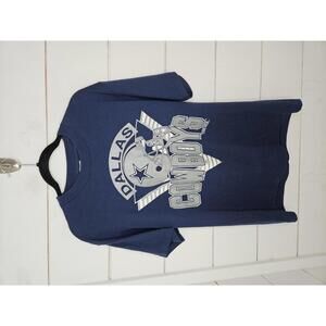 Vintage 90s Dallas Cowboys Large Trench tee shirt